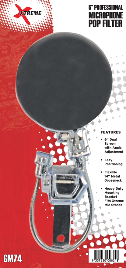 XTREME | GM74 | Dual screen microphone pop XTREME | GM74 | Dual screen microphone pop